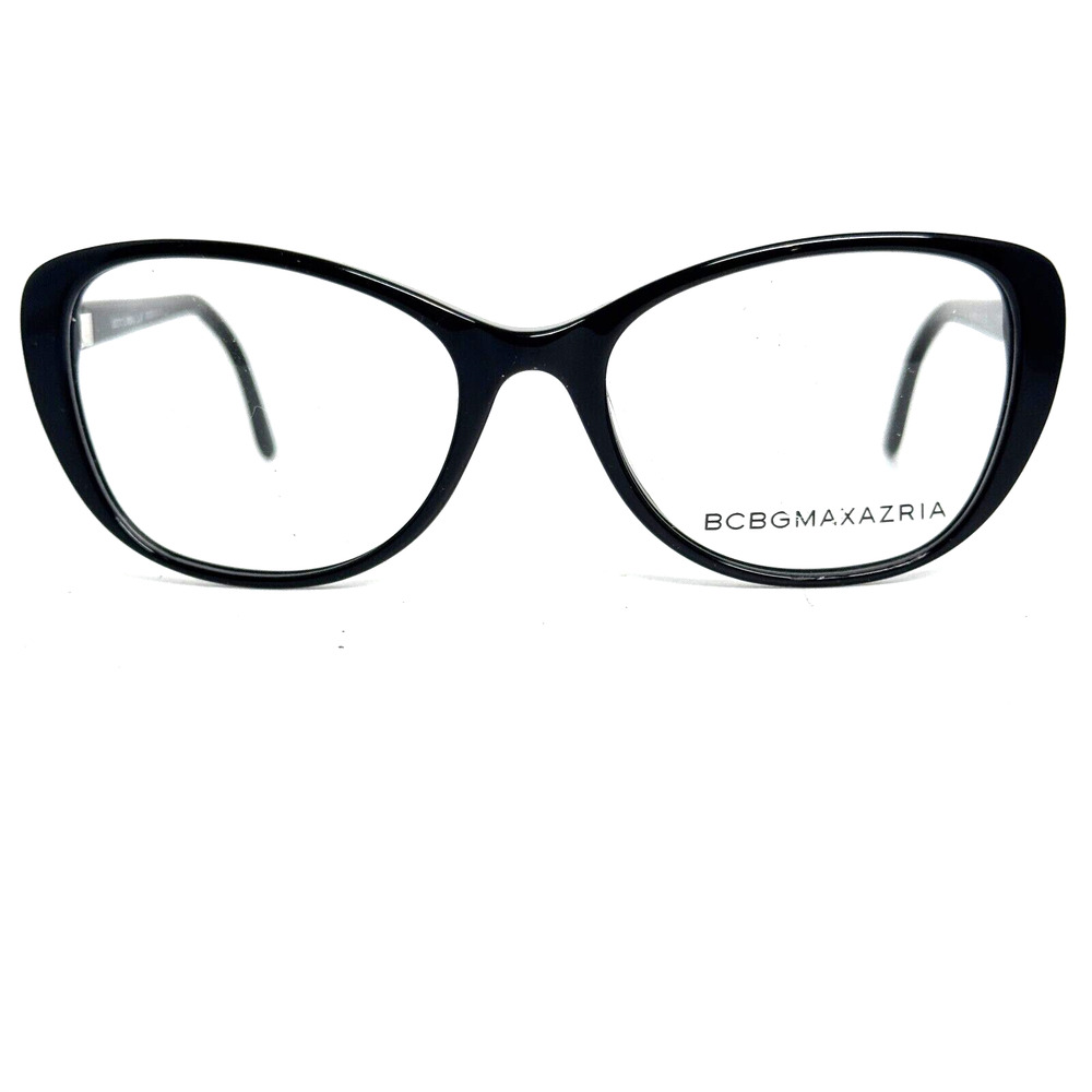 BCBGMAXAZRIA FATIMA Black Eyeglasses Frame 52-17-140mm H16818‎